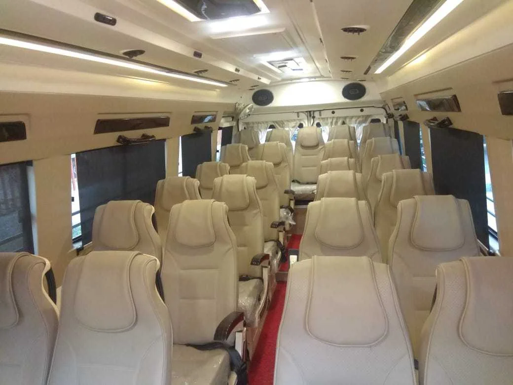 17 Seater Tempo Traveller on Rent in Delhi NCR