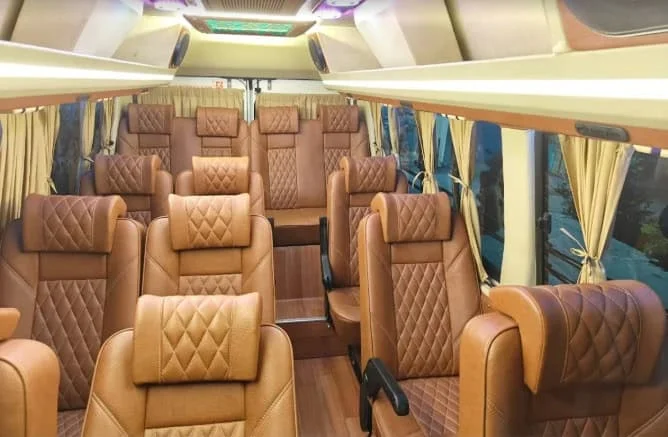 15 Seater Tempo Traveller on Rent in Delhi NCR