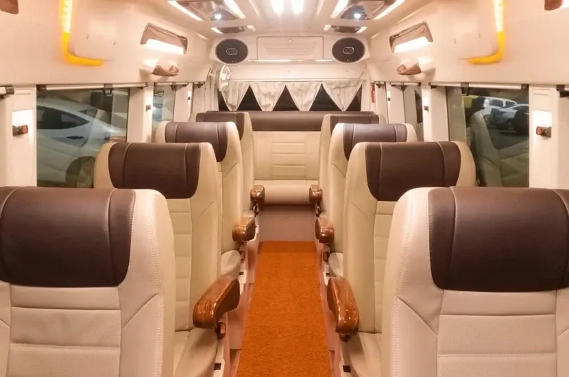 Tempo Traveller on Rent in Delhi NCR - Ritik Travels